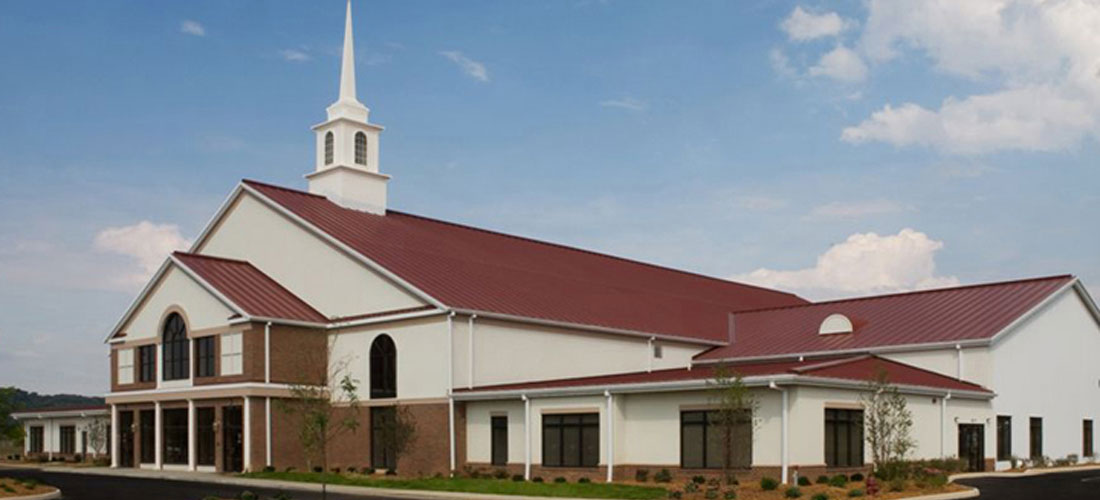 Church Metal Building Church Metal Building completed